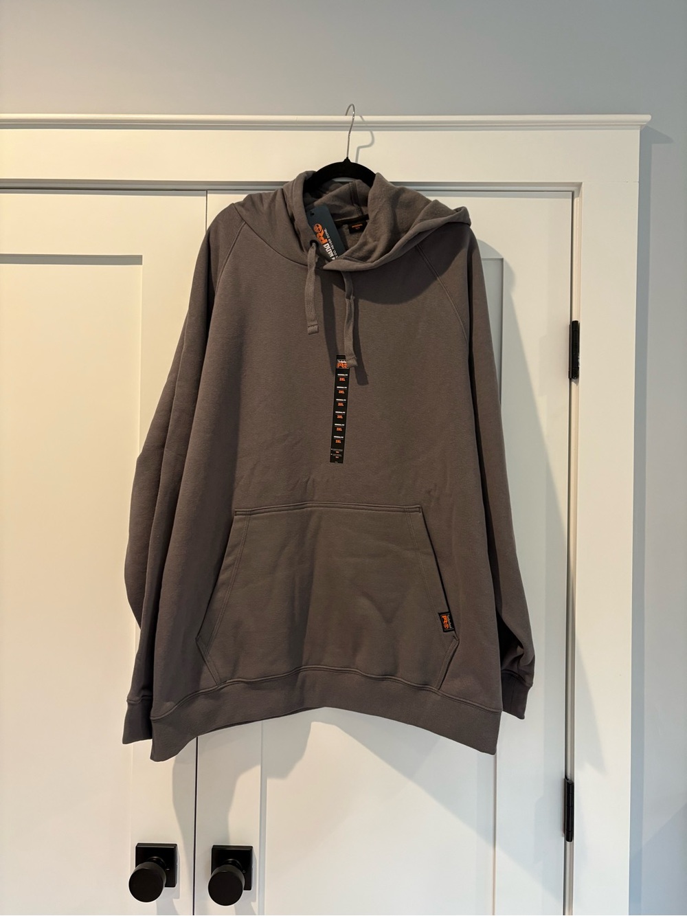 New timberland pro Men's Gray Hooded Pullover Sweatshirt size 3X
